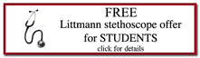 free stethoscope offer for students
