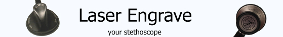stethoscope laser engraving banner
