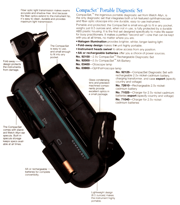 CompacSet Diagnostic Set