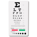 1243 Pocket Eye Chart Snellen