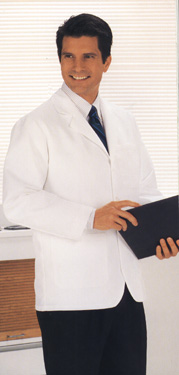 419 Unisex Short Jacket with PDA Pocket Large