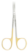 5-SC-304TC Miltex Sc Iris Scissor 4-1/2 Str TC