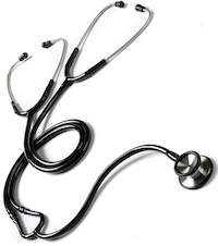 126-T Clinical I Teaching Stethoscope Black