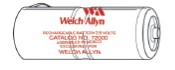 72000 Welch Allyn 2.5V Rechargeable Battery-Red