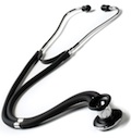 122-BLK Sprague Rappaport Stethoscope Black