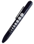 214-BLK Soft LED Penlight with Pupil Gauge