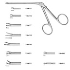 19-418 Miltex Ear Forceps 2-3/4 .75MM Cups