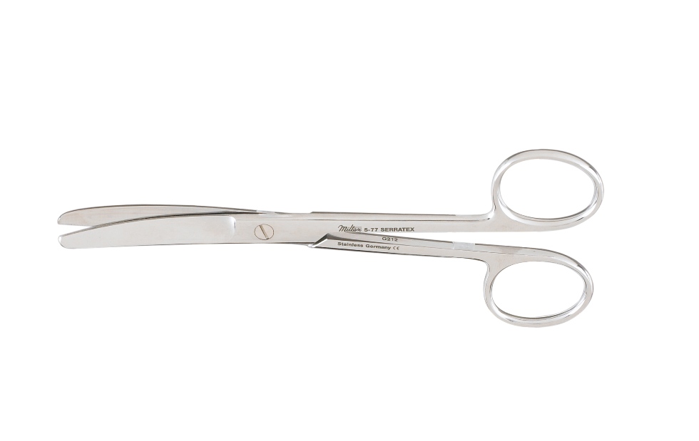 Operating Scissors - Curved, S/B, 5-1/2