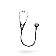 6177C Littmann® Cardiology IV™ Stethoscope Mirror Satin-finish Black