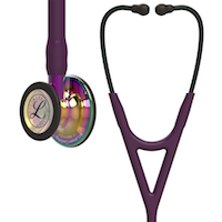 6239 3M™ Littmann® Cardiology IV™ Diagnostic Stethoscope Rainbow Plum Violet