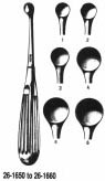 26-1652 Miltex Brun Bone Curette Size 2