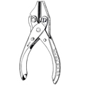 40-1726 Sklar PARALLEL PLIERS DA 4 1/2 INCH