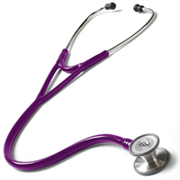 128P Prestige Clinical Cardiology Stethoscope Purple