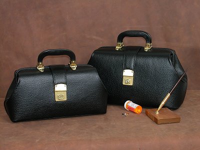 Steeles Specialist Leather Medical Bag -  