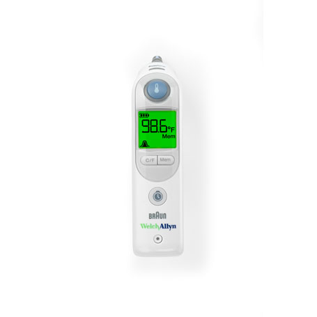 Welch Allyn Braun Thermoscan Pro 6000 Ear Thermometer