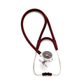 5079-322 Welch Allyn Harvey DLX Triple Head Stethoscope Burgundy