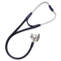 5079-327 Welch Allyn Harvey DLX Double Head Stethoscope Navy