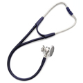 5079-327S Welch Allyn Harvey DLX Double Head Stethoscope Navy w/Free Ped Kit